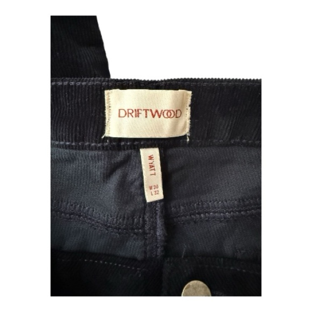 Driftwood Wyatt Embroidered Corduroy Pants Women 30 Boho Western Flare Festival - Picture 2 of 6